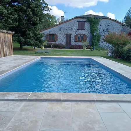 Nyaraló Maison Charmante A Saint-cirq Avec Piscine Privee
